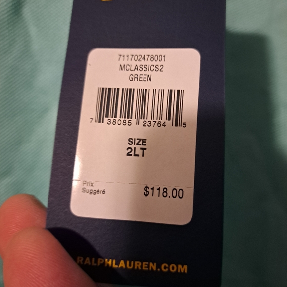 Polo ralph lauren 2xlt golf shirt - Picture 2 of 3